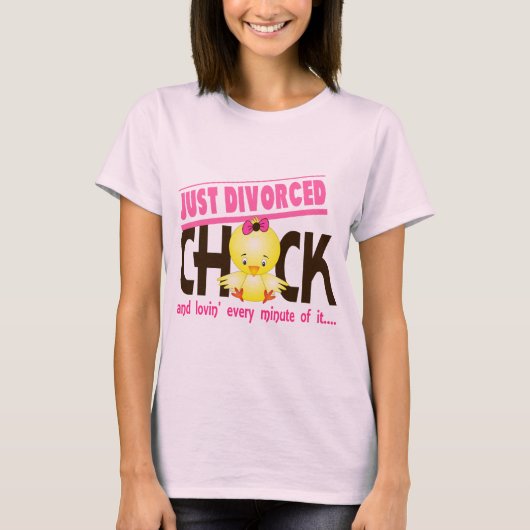 Gewoon gescheiden Chick T-shirt (Voorkant)