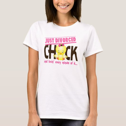 Gewoon gescheiden Chick T-shirt (Voorkant)