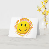 Gewoon gescheiden kaart (Gele Bloem)