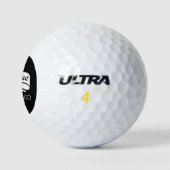 Gewoon getrouwd 10 jaar geleden V Golfballen (Logo)