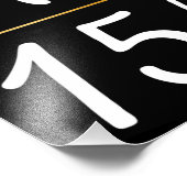 Gewoon getrouwd 15 jaar geleden foto afdruk (Hoek)