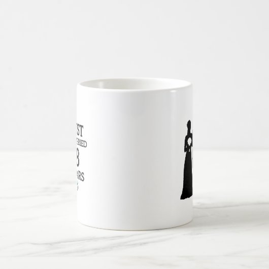 Gewoon getrouwd 18 jaar geleden, 18e Jubileum paar Koffiemok (Center)