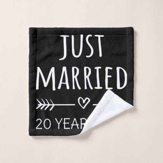 Gewoon getrouwd 20 jaar geleden... bad handdoek (Wasdoekje)