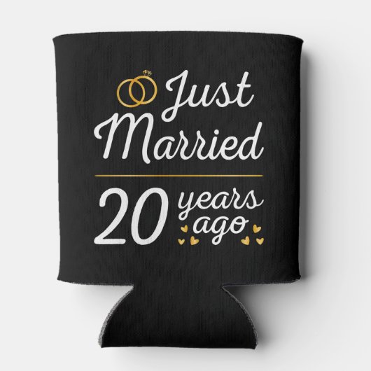 Gewoon getrouwd 20 jaar geleden II Blikjeskoeler (Achterkant)