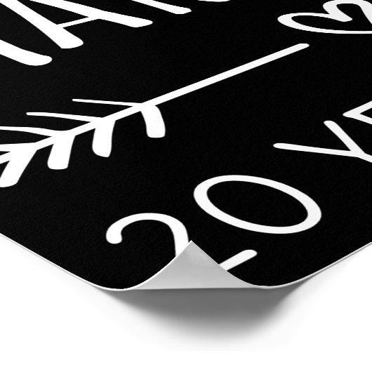 Gewoon getrouwd 20 jaar geleden... poster (Hoek)