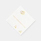 Gewoon getrouwd 25 jaar geleden II Servet (Hoek)