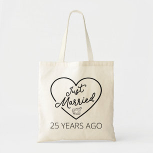 Gewoon getrouwd 25 jaar geleden III Tote Bag