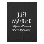 Gewoon getrouwd 30 jaar geleden. tafelkleed (Voorkant)