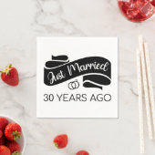 Gewoon getrouwd 30 jaar geleden V Servet (Insitu)