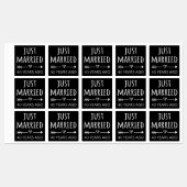 Gewoon getrouwd 40 jaar geleden labels (Vel)