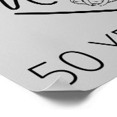 Gewoon getrouwd 50 jaar geleden III Poster (Hoek)