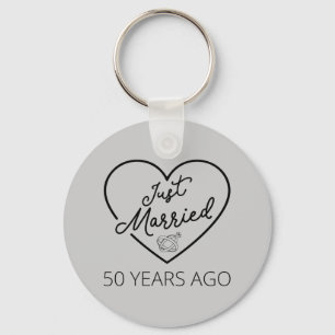 Gewoon getrouwd 50 jaar geleden III Sleutelhanger