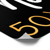 Gewoon getrouwd 50 jaar geleden IV Poster (Hoek)