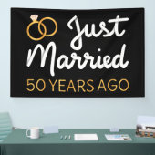 Gewoon getrouwd 50 jaar geleden IV Spandoek (Beurs)