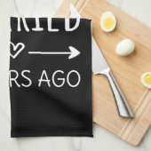 Gewoon getrouwd 50 jaar geleden... theedoek (Quarter Fold)