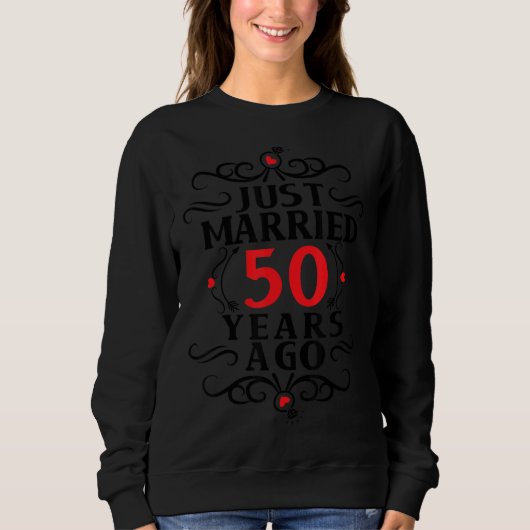 Gewoon getrouwd 50 jaar geleden trui (Voorkant)