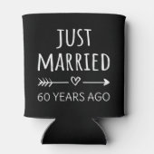 Gewoon getrouwd 60 jaar geleden. blikjeskoeler (Achterkant)