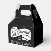 Gewoon getrouwd 60 jaar geleden V Bedankdoosjes (Voorkant Zijde)