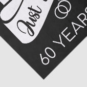 Gewoon getrouwd 60 jaar geleden V Tissuepapier (Detail)