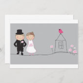 gewoon getrouwd aankondiging (Voorkant / Achterkant)