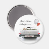 Gewoon getrouwd (aanpasbaar) magneet (Voorkant / Achterkant)