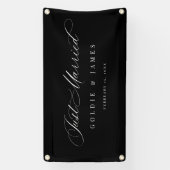 Gewoon getrouwd auto banner receptie decoratie tek (Verticaal)