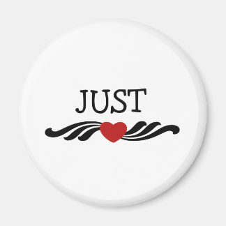 Gewoon getrouwd bride en bruom magneet