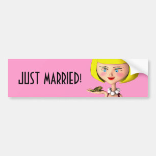 Gewoon getrouwd. bumpersticker