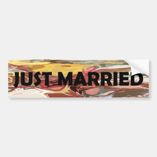 Gewoon getrouwd bumpersticker