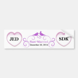 Gewoon getrouwd - bumpersticker