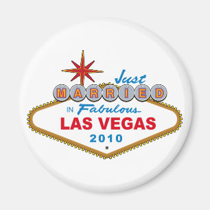Gewoon getrouwd in Fabulous Las Vegas 2010 Magneet