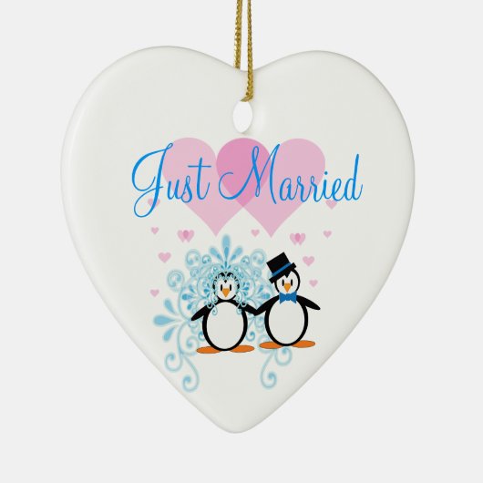 Gewoon getrouwd -  keramisch ornament (Rechts)