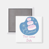 Gewoon getrouwd Magnet (Voorkant / Achterkant)