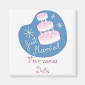 Gewoon getrouwd Magnet (Voorkant)