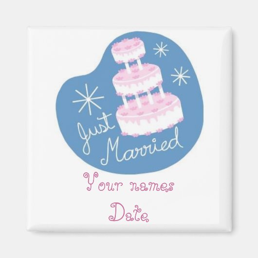 Gewoon getrouwd Magnet (Voorkant)