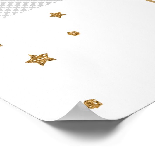 Gewoon getrouwd met 02 bruiloft lijst props foto B Poster (Hoek)