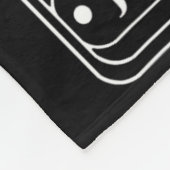 Gewoon getrouwd met de liefhebbers skelet koppel p fleece deken (Hoek)