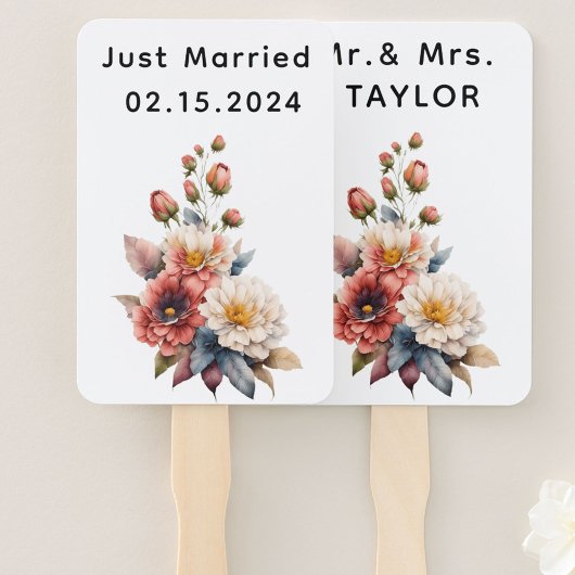 Gewoon getrouwd met Mr & Mrs | Bruiloft Bloemen Mo Handwaaier