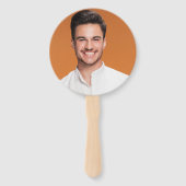 Gewoon getrouwd met Mr & Mrs | Huwelijksfoto Monog Handwaaier (Achterkant)