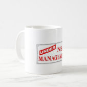 Gewoon getrouwd, onder nieuw beheer. koffiemok (Voorkant links)