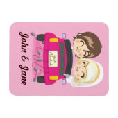 Gewoon getrouwd paar magneet (Horizontaal)