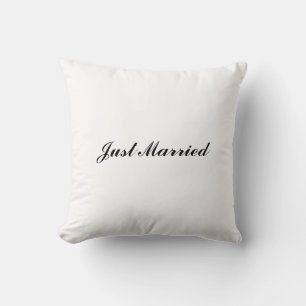 "Gewoon getrouwd" Pillow Kussen
