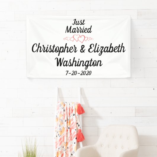 Gewoon getrouwd -  spandoek (Insitu)