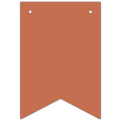 Gewoon getrouwd Terracotta Boho Bunting Flags Vlaggetjes (Eerste vlag)