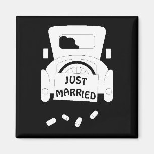 Gewoon getrouwde auto magneet