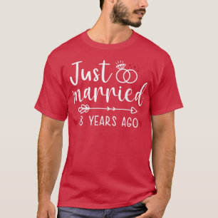 Gewoon getrouwde stellen Funny Husband Wife 38th A T-shirt
