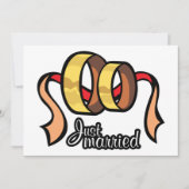 Gewoon getrouwde uitnodigingen (Voorkant)