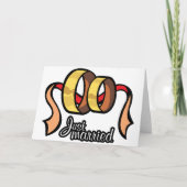 Gewoon getrouwde Wenskaarten Kaart (Voorkant)