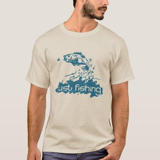 Gewoon Gevist blauwgroen T-shirt (Voorkant)