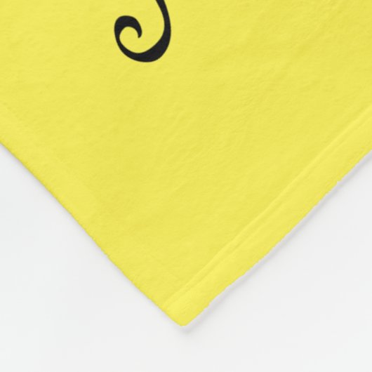 Gewoon Geweldige Gele Bumble Bee Fleece Deken (Hoek)